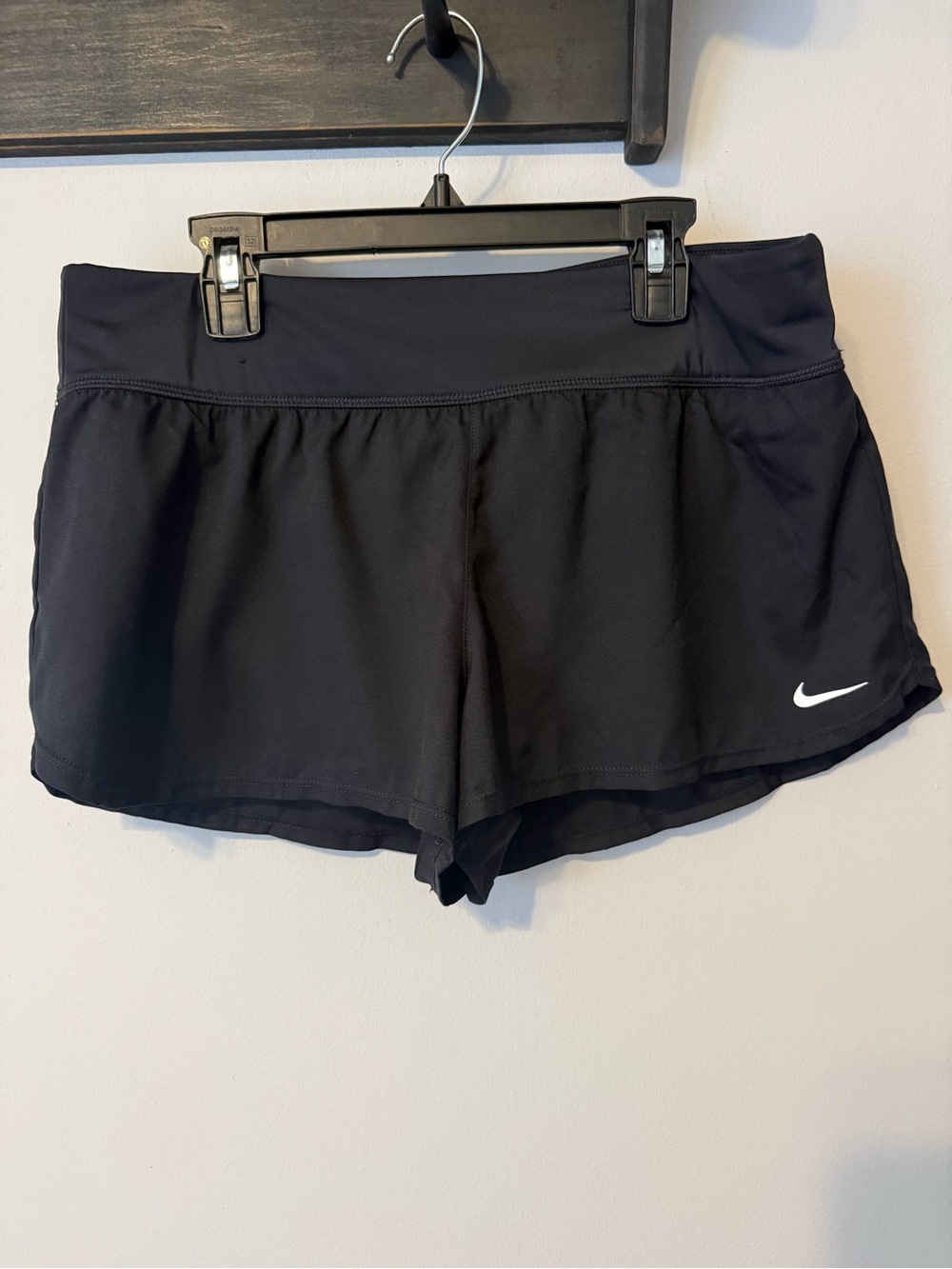 Nike Black Women’s Swim Bikini Bottoms with Swoosh